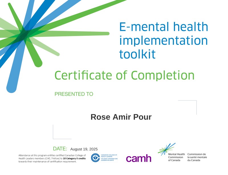 E-Mental Health Implementation Toolkit